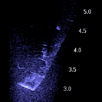 Mine view with 90 degree roll